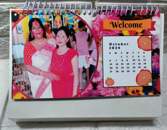 PHOTO PRINTED PERSONALIZED CALENDER ,MAKE YOUR HOME DECOR  MORE BEAUTIFUL WITH OUR PERSONALIZED CALENDER