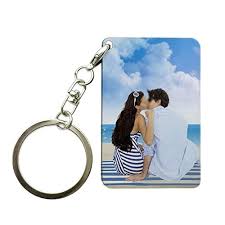 MDF SINGLE SIDE PRINTED KEYCHAIN WITH PERSONALIZATION AS PER YOUR CHOICE FOR GIFT OR FOR PERSONAL USE