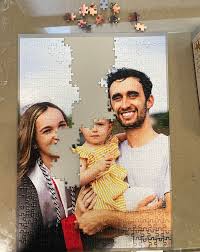 CUSTROM JIGSAW PUZZLE WITH PERSONALIZATION WIH YOUR PHOTO FOR GIFT , PHOTO PUZZLE