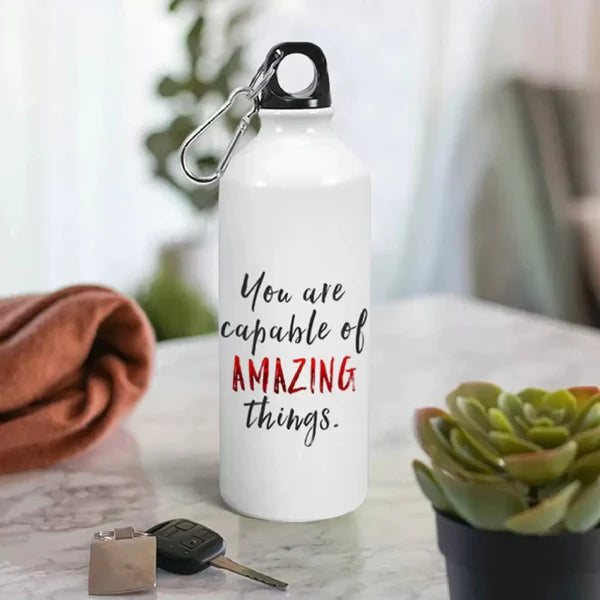 PERSONALIZED PHOTO SIPPER WATER BOTTLE FOR CUSTOMISED GIFTS , 750 ML SIPPER BOTTLE
